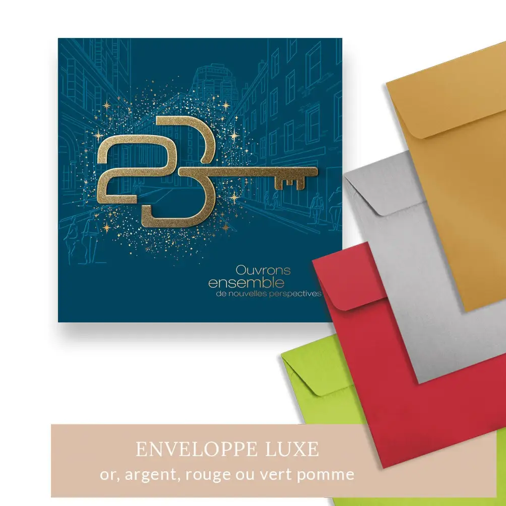 Carte de voeux Moderne M2