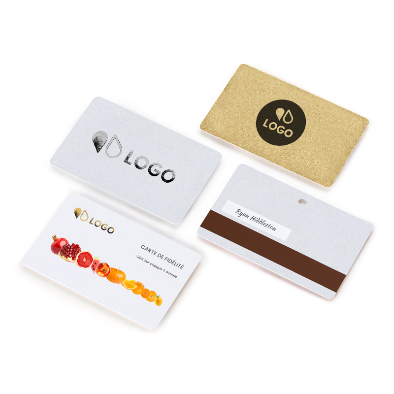 Cartes PVC avec bande magnétique