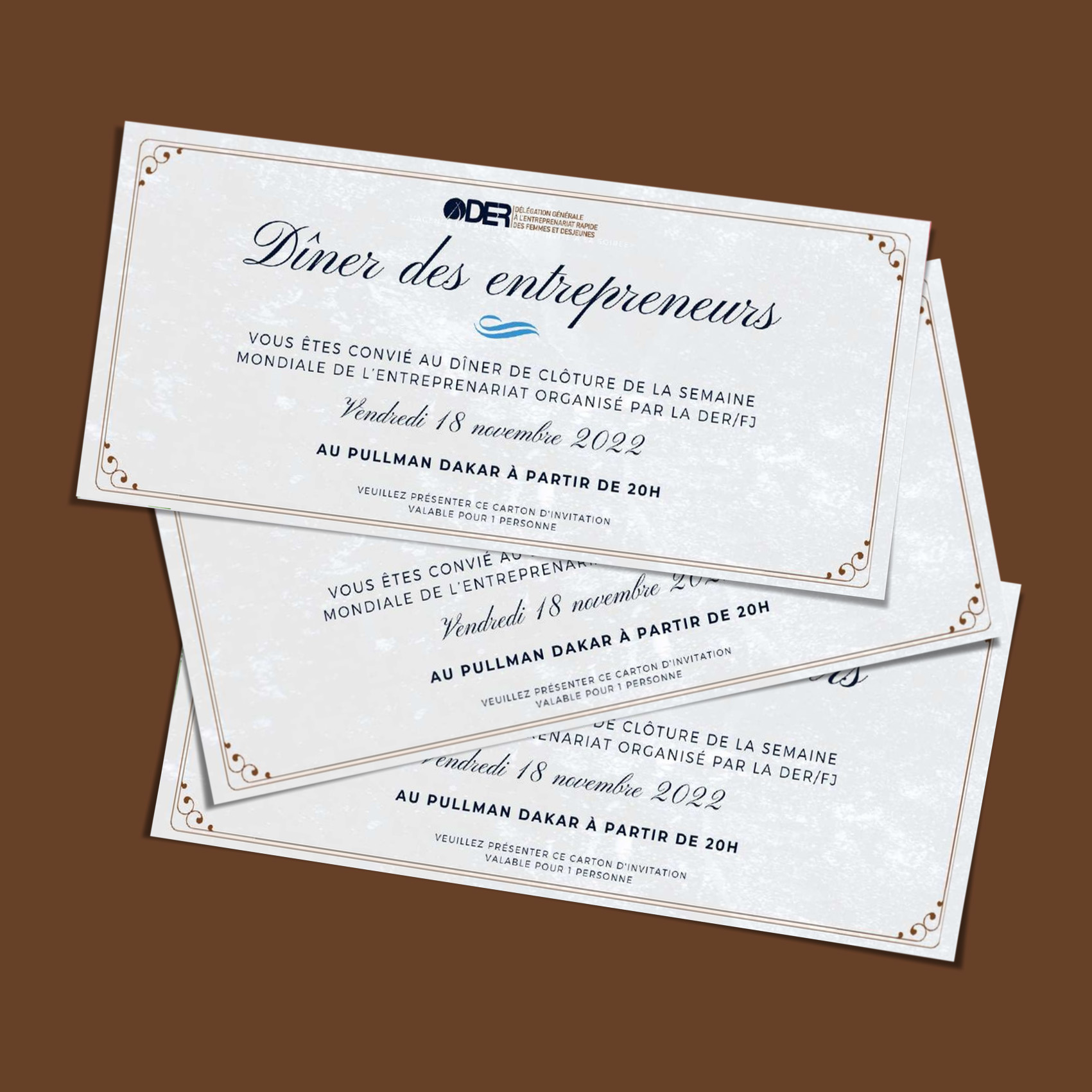 carte d'invitation der