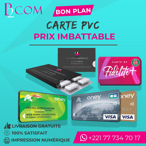 Carte PVC