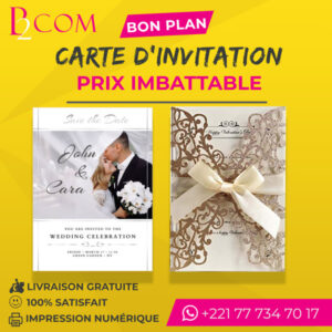 Carte d'invitation