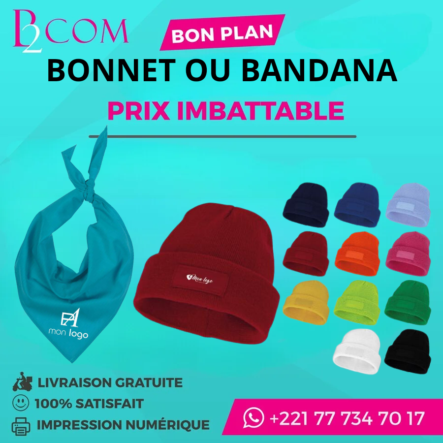 Bonnet ou Bandana