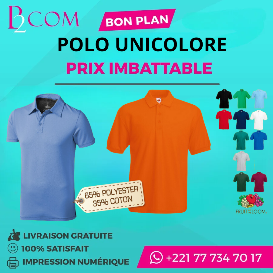 Polo Unicolore