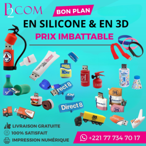 Clés USB en Silicone et en 3D