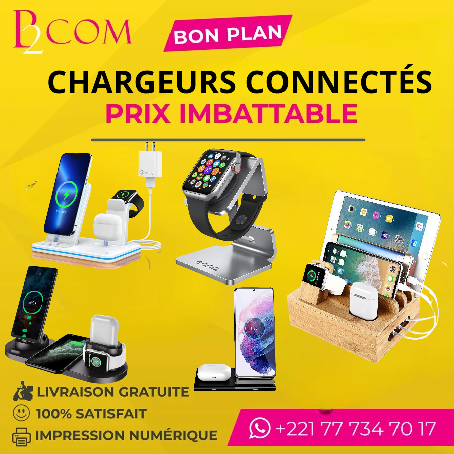 Chargeurs connectés