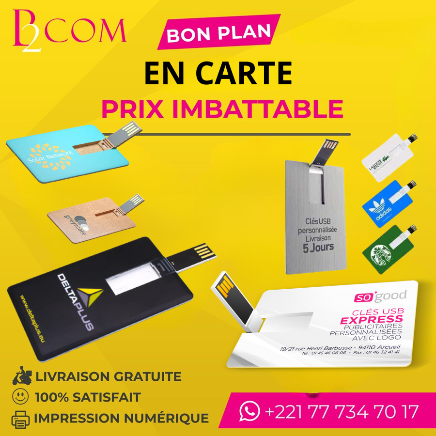 Clés USB En Carte